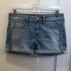 American eagle jean shorts